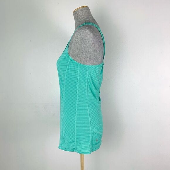 Lululemon Ruffle Detail Tank Turquoise - Picture 7 of 8